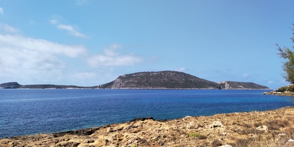 Νησί Πρώτη, Μαραθόπολη Μεσσηνίας